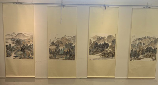 नेपाल कला परिषद्मा नेपाल–चीन चित्रकला प्रदर्शनी