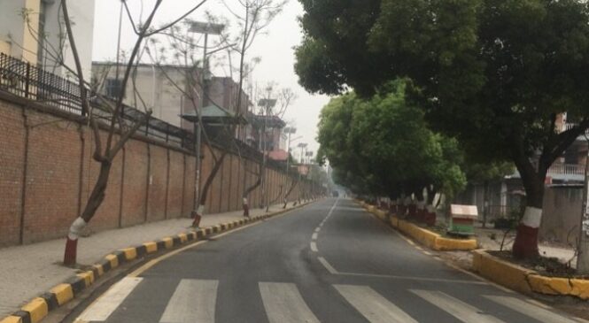 दुई अर्ब १५ करोड खर्चेर पैदलमार्ग मर्मत गर्दै काठमाडौँ महानगर