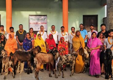 महोत्तरीका महिलालाई आत्मनिर्भर बनाउन साना किसान परियोजनाको सहयोग