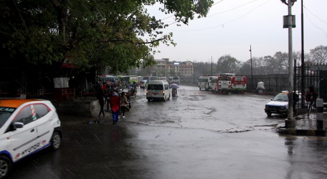 आजको मौसमः सातवटै प्रदेशमा वर्षाको सम्भावना, यातायात प्रभावित हुने