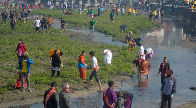 वाग्मती सफाइको पाँच सय हप्ता : २० हजार टन फोहर निकालियो