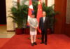 प्रधानमन्त्री ग्रेटहल अफ पिपलमा: अध्यक्ष चाओसँग भेटवार्ता