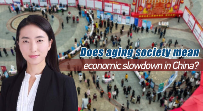 Does aging society mean economic slowdown in China?